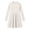 White, variant on Cmtiyu Girls Fall Dresses Long Sleeve Crew Neck Pocket Ribbed Knit Dress Soft Lightweight Casual Khaki A Line Swing Dress for Girls 5-15 Years