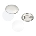 thumbnail image 5 of Unique Bargains 0.98inch Blank Button Making Supplies,50Pcs Badge Parts for Button Maker Machine, 5 of 5