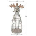 thumbnail image 2 of Metal Praying Angel Garden Statue - 18 Inch Outdoor Angel Decor for Yard, Patio, Lawn - Vintage Antique Style Angel Sculptures & Figurines, 2 of 7