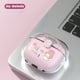 thumbnail image 3 of Sanrio pulsera auriculares Bluetooth Kawaii Cinnamoroll auriculares inalámbricos verdaderos Kuromi auriculares Bluetooth juego de música reducción de ruido, 3 of 6