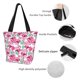 thumbnail image 4 of Balery Flamingo Bolsa de Hombro con Diseño, Bolsa Grande y Duradera, Bolsa Versátil para Compras, 4 of 6