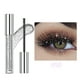 thumbnail image 1 of Máscara de pestañas con purpurina de diamante, de secado rápido, para rizar pestañas, maquillaje para extensiones, resistente al agua, de larga duración, alarga las pestañas, máscara negra 4D, 1 of 5