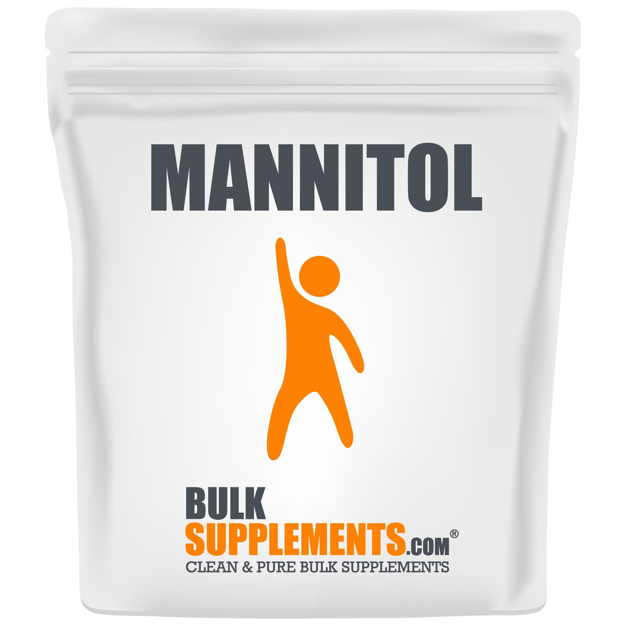 Bulksupplements Com Mannitol Powder Pure Mannitol Sweetener Mannitol Sugar 250 Grams 8 8 Oz 83 Servings Walmart Com Walmart Com
