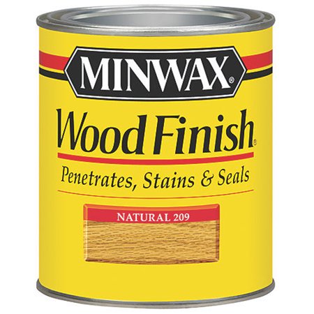 Quality Wood Finish - Minwax Wood Finish, 1/2 pt, Natural