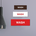 thumbnail image 3 of Basic Wash Sign (Lt Gray) - Medium, 3 of 5