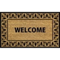 thumbnail image 1 of First Concept FC3517 18 x 30 in. PVC Backed Coir Mat - Natural Printed, 1 of 1