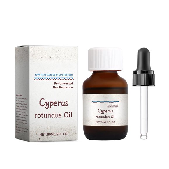 UOYOTT Mini Pembuangan Bulu Cyperus, Cyperus Rotundus Alamiah, Dengan Penitis, Pelembap et Berkhasiat