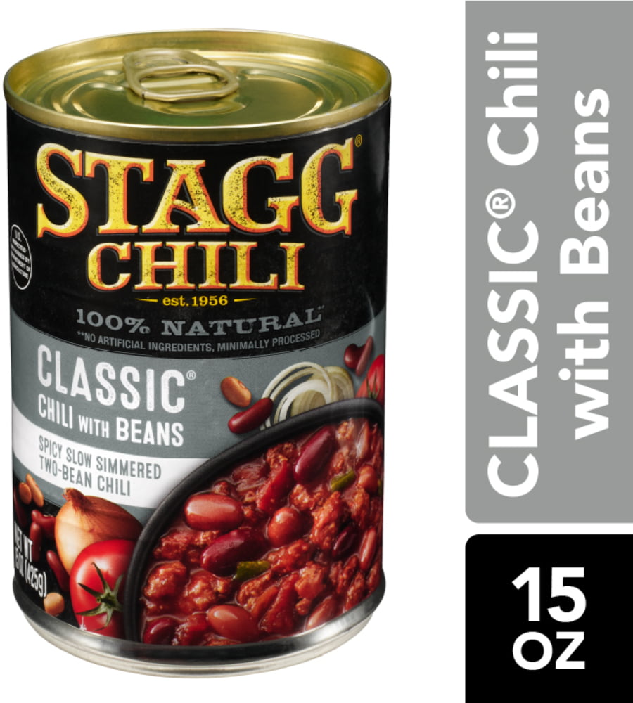 Stagg Classic Chili With Beans 15 Ounce Walmart Com Walmart Com
