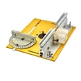 thumbnail image 2 of Router Table Insert Plate For Woodworking Benches Table Saw With Miter Gauge Guide Aluminium Profile Fence Sliding Brackets, 2 of 7
