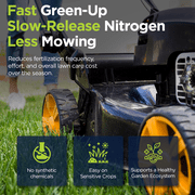 25-0-15 Ultra Green Lawn and Turf Fertilizer - 16% Slow Release Nitrogen - Promotes Lush, Green Lawns and Strong Root Growth, Reduces Mowing Frequency (5 Pounds)