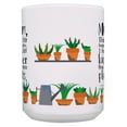 thumbnail image 3 of ThisWear Mothers Day Gift Set Thanks for Keeping Me Alive I Feel a Lot Luckier Than All Those Plants Birthday Gifts for Mom Thank You Mom Gifts Mom Coffee Mug Gift 15oz Coffee Mug, 3 of 4