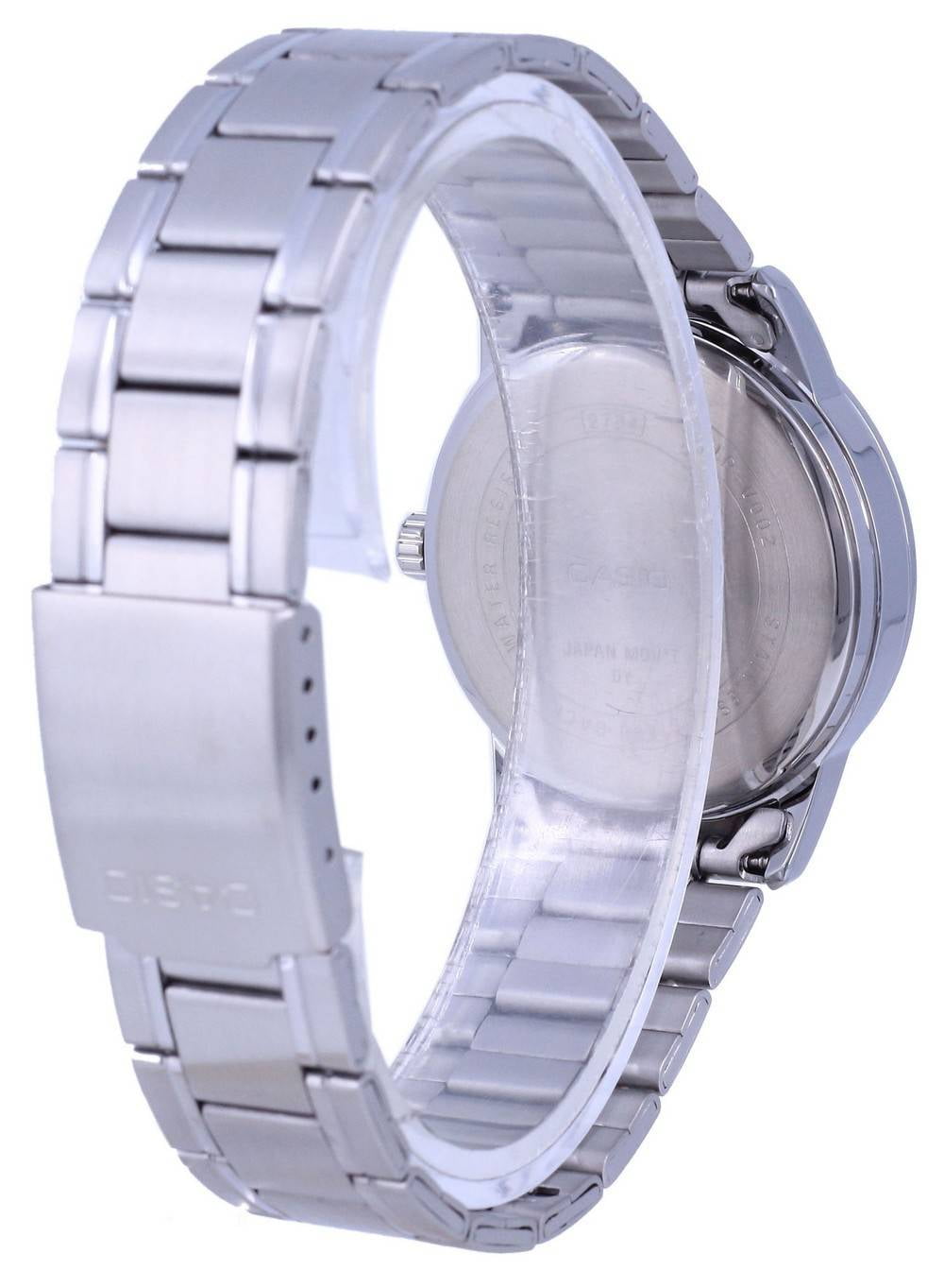 Casio Men’s Black Dial Stainless Steel Dress Watch - MTP-V002D-1B3