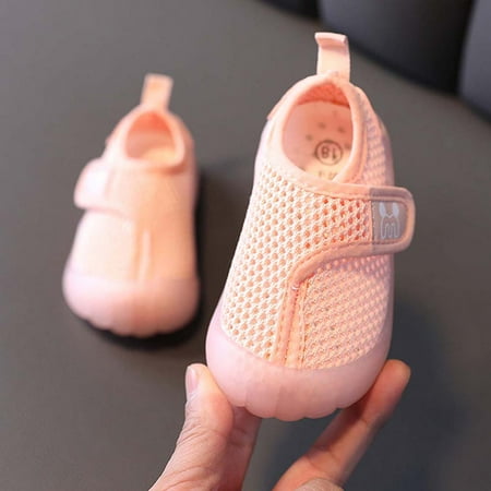 

Zanvin Sandals on Clearance Kids Sandals Toddler Sandals Toddler Soft-soled Breathable Sandals Baby Shoes For Boys Girls Mesh Shoes Pink 21