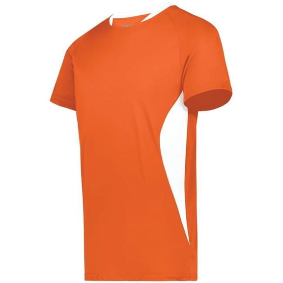 Augusta Sportswear 322241.320.L Youth Madrid Soccer Jersey, Orange & White - Large