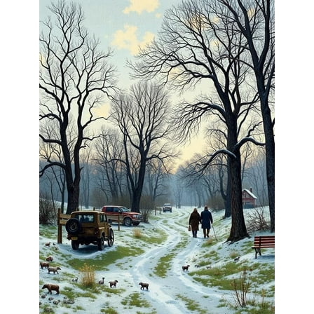 Puzzles Every Piece is Unique -Andrew Wyeth-Festival International Du Film - 300 Piece Jigsaw Puzzle for Adults Challenging Puzzle Perfect for Game Nights