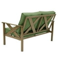thumbnail image 2 of Natural Expressions Loveseat and Table Set, Green, Dyed Polyester, 2 of 9