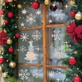 thumbnail image 4 of Las pegatinas de vidrio electrostático con forma de copo de nieve y prismas de arcoíris de Laklulu evitan que los pájaros golpeen las coloridas pegatinas de las ventanas., 4 of 5