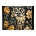 thumbnail image 5 of Orinice Owl Flowers Leaves Tapestry Wall Hanging Unique Style Graphic Tapestries Home Wall Decor Art for Living Room Bedroom Apartment Farmhouse Dorm 40x60inch, 5 of 6