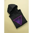thumbnail image 3 of Lightning Bolt Triangle Hoodie Men -Image by Shutterstock, Male Medium, 3 of 4