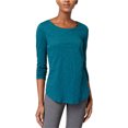 thumbnail image 1 of Camiseta básica maison Jules con Cuello redondo para mujer verde mediana, 1 of 1