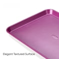 thumbnail image 4 of 3-Piece Baking Pan Set - Bakeware Set, Baking Sheet Set Including 13 Inch 15 Inch 17 Inch Sheet Pan, Cookie Sheet for Baking, Deep Olive Green, 4 of 7