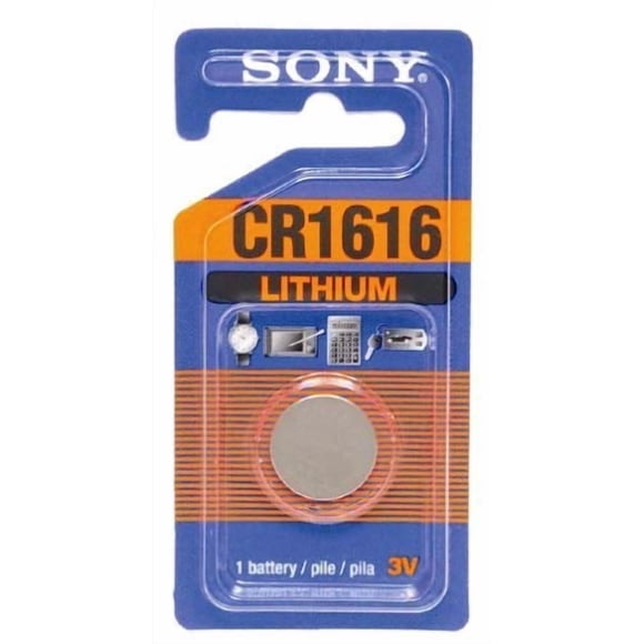Pila de litio tipo moneda Sony CR1616 3V