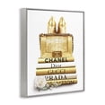thumbnail image 2 of Stupell Industries Traditional Divine Golden Fashion Purse on Glam Designer Bookstack Gray Framed Giclee Art, 16 x 20, by Ros Ruseva, 2 of 7
