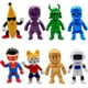 thumbnail image 4 of Treingi 2024 8-24 piezas Stumble Guys Figura de acción Kawaii Anime PVC Juego Modelo Estatua Set Colección Tipo multijugador Regalo de cumpleaños para niños Juguete, 4 of 5