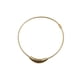 thumbnail image 5 of Collar de acero de titanio, estilo frío, estilo metálico, diseño de colgante de codo curvo, collar de moda, 5 of 5