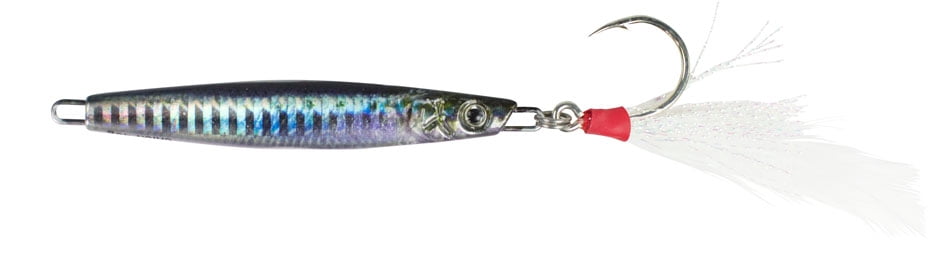 Lunkerhunt Saltwater Needle Jig - Ripple,3.5in, 2 1/4oz,Fishing Jigs,Fishing Lures