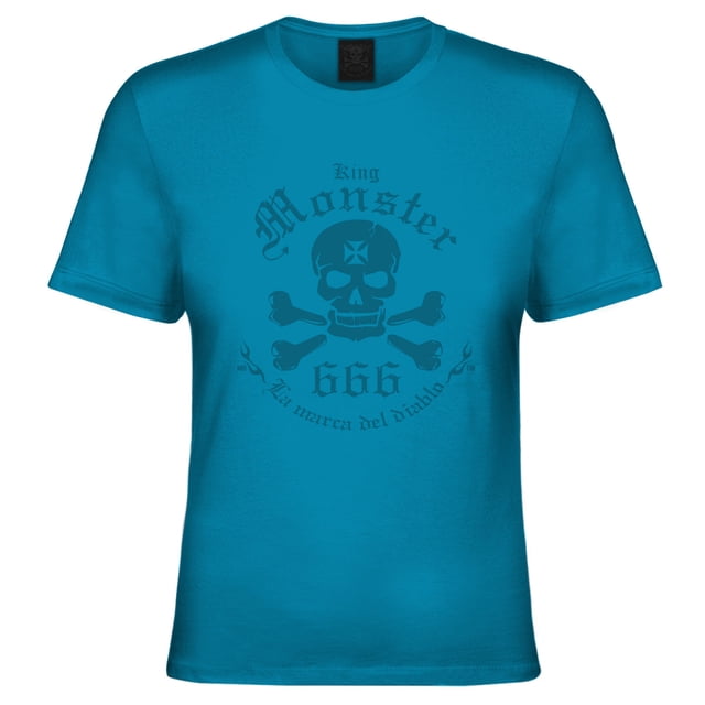 Playera Azul Niña logo