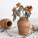 thumbnail image 2 of Florero tejido de mimbre, cesta de flores de estilo Rural, accesorio para fotografía (marrón), 1 ud., 2 of 4