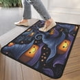 thumbnail image 4 of Happy Halloween Non Slip Washable Door Mat Pumpkin Spooky Welcome Mat Plain Outdoor Inside Floor Rugs Crystal Velvet 30x17 Inches, 4 of 7