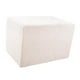 thumbnail image 3 of Funda para puf, reposapiés, taburete, funda protectora para muebles, a prueba de polvo M Crema Soledad Cubierta de puf otomano, 3 of 10