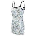 thumbnail image 5 of Ladies Elegant Sling Sleeveless Sexy Dress floral, 5 of 6
