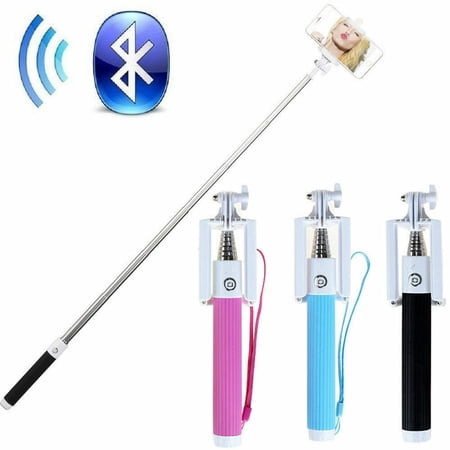 YouLoveIt Extendable Handheld Selfie Stick Monopod Wireless bluetooth Shutter Selfie Monopod Stick Self Monopod Extendable Monopod Selfie Stick for Phone