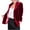 B Wine, variant on VEKDONE 2025 Clearance Womens Velvet Blazer Cozy Lightweight Outerwear Retro Buttons Long Sleeve Pokets Jacket Cardigan Coat Office Blazers