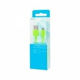 thumbnail image 3 of Reiko Braided Micro Usb Data Cable 3.3 Feet In Green, 3 of 3