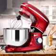 thumbnail image 1 of Costway Batteur sur Socle Électrique 6 L 6 Vitesses 120 V/660 W Batteur Alimentaire à Tête Inclinable Acier Inoxydable, 1 of 10