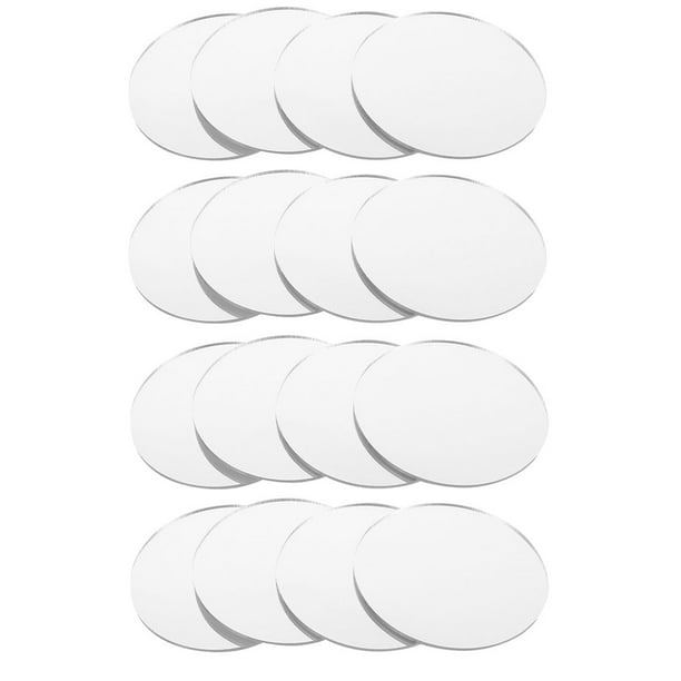 20 piezas espejos pequeños, espejos de maquillaje, espejos de repuesto, pieza de reparación, espejo de maquillaje