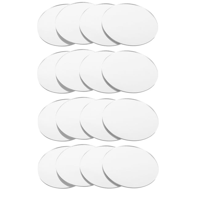 20 piezas espejos pequeños, espejos de maquillaje, espejos de repuesto, pieza de reparación, espejo de maquillaje