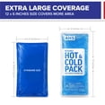 thumbnail image 2 of American Hospital Supply Reusable Hot & Cold Pack, Flexible Gel Compress for Pain Relief, 2 of 8
