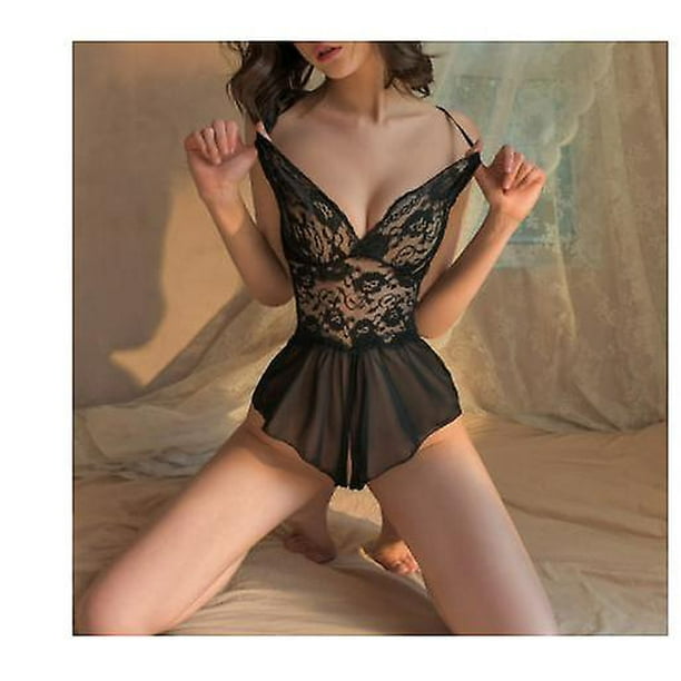 Body de mujer lenceria Sexy vestido transparente de encaje ropa interior sexual monos eroticos calientes disfraz lenceria Porno de talla grandexl esqui esqui Gafas de esqui Walmart en linea