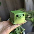 thumbnail image 5 of Ugly Cute Frog Resin Desktop Decor - Funny Handicrafts Small Home Decoration, Whimsical Creative Ornament for Tabletop & Shelf Display to Add Playful Vibe, 2.28*1.57in, Color, 5 of 5
