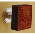 thumbnail image 2 of IBA Indianbeautifulart Boutons Gravés Rouges Lot de 10 Boutons de Porte de Garde-Robe en Bois Tiroir, 2 of 3