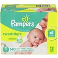 thumbnail image 2 of Paquete 140 Pañales Pampers Swaddlers Etapa 1 Pampers Indicador Humedad, 2 of 3