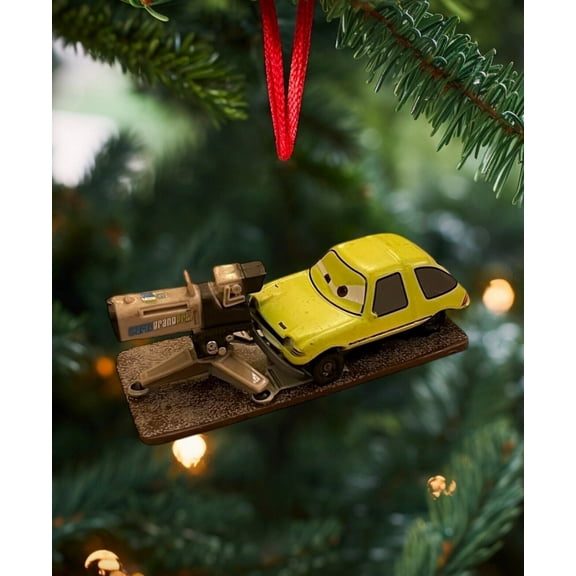 Ornament Disney Cars Pixar Pacer On Stand Green Amc Pvc Figure 3” Figurine New
