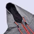 thumbnail image 5 of Gibobby Sudaderas hombre Abrigo con Capucha Sudadera con Capucha con cierre para hombre(Gris oscuro,XG), 5 of 5