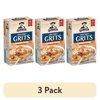 (3 pack) Quaker Cheddar Cheese Flavored Instant Grits, 9.8 oz Paperboard Box