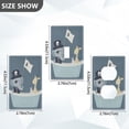 thumbnail image 7 of Yayeee Duplex Wall Plate 1-Gang 4.5"x2.7" Home Receptacle Light Switch Decorative Outlet Cover, Cute Animals, 7 of 7